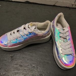 J Adams Hero Platform Lace Up Sneaker